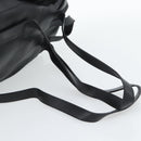 Salvatore Ferragamo Backpack Leather Black Gold Auth bs35571-8