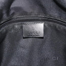 GUCCI GG Canvas Jackie Shoulder Bag Black Silver 001 3355 Auth bs35573-10