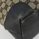 GUCCI GG Canvas Tote Bag Black 002 1121 Auth bs35575-14