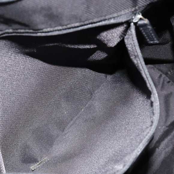 GUCCI GG Canvas Tote Bag Black 002 1121 Auth bs35575