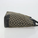 GUCCI GG Canvas Tote Bag Black 002 1121 Auth bs35575-3