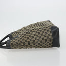 GUCCI GG Canvas Tote Bag Black 002 1121 Auth bs35575-4