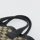GUCCI GG Canvas Tote Bag Black 002 1121 Auth bs35575-8