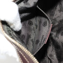 GUCCI GG Crystal Shoulder Bag Coated Canvas Beige Gold 181493 Auth bs35576-23
