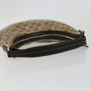 GUCCI GG Crystal Shoulder Bag Coated Canvas Beige Gold 181493 Auth bs35576-7