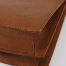 SAINT LAURENT Tote Bag Leather Brown Auth bs35578-17