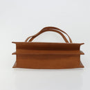 SAINT LAURENT Tote Bag Leather Brown Auth bs35578-5