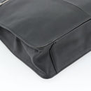 Salvatore Ferragamo Shoulder Bag Leather Black Silver Auth bs35581-16