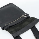 Salvatore Ferragamo Shoulder Bag Leather Black Silver Auth bs35581-17