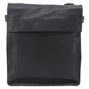 Salvatore Ferragamo Shoulder Bag Leather Black Silver Auth bs35581-13