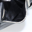 Salvatore Ferragamo Shoulder Bag Leather Black Silver Auth bs35581-23