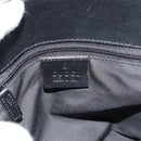 GUCCI Hand Bag Cotton Black Silver 002 8079 Auth bs35582-17