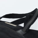 GUCCI Hand Bag Cotton Black Silver 002 8079 Auth bs35582-8