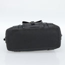 CELINE Hand Bag Leather Black Gold Auth bs35584A-5
