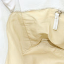 Chloe Paddington Tote Bag Leather White Gold Silver Auth bs35586A-20