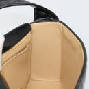 CHANEL Matelasse Shoulder Bag Lamb Skin Black Gold CC Auth bs35587-17