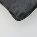CHANEL Shoulder Bag Lamb Skin Gray Gold CC Auth bs35588-15