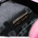 SAINT LAURENT Hand Bag Canvas Pink Gold Auth bs35590-15