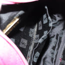SAINT LAURENT Hand Bag Canvas Pink Gold Auth bs35590-19