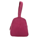SAINT LAURENT Hand Bag Canvas Pink Gold Auth bs35590-2