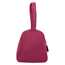 SAINT LAURENT Hand Bag Canvas Pink Gold Auth bs35590-3