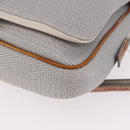PRADA Sports Line Backpack Canvas Silver Auth bs35592-17