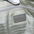 PRADA Sports Line Backpack Canvas Silver Auth bs35592-24