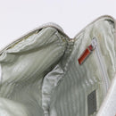 PRADA Sports Line Backpack Canvas Silver Auth bs35592-26