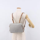 PRADA Sports Line Backpack Canvas Silver Auth bs35592-29