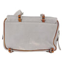 PRADA Sports Line Backpack Canvas Silver Auth bs35592-2
