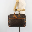LOUIS VUITTON Monogram Porte Documents Voyage 2 Compartments M53362 Auth bs35595-26