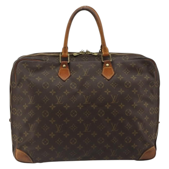 LOUIS VUITTON Monogram Porte Documents Voyage 2 Compartments M53362 Auth bs35595