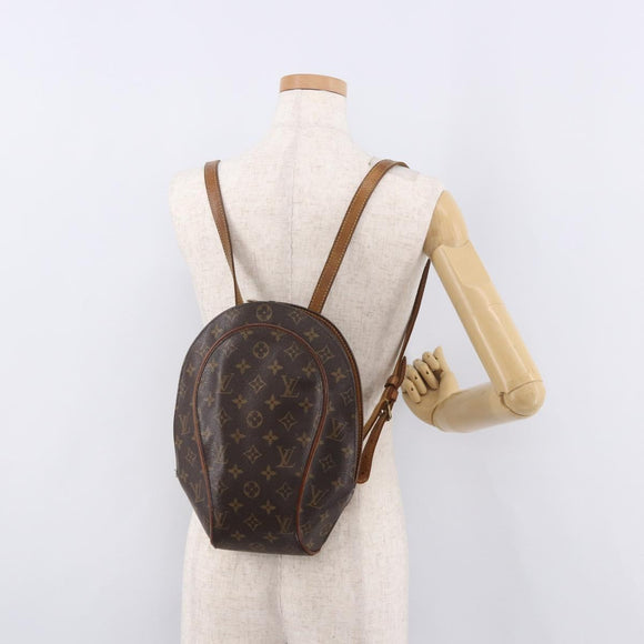 LOUIS VUITTON Monogram Ellipse Sac A Dos Shoulder Bag M51125 LV Auth bs35596