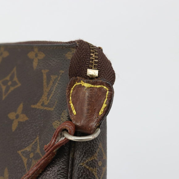 LOUIS VUITTON Monogram Pochette Accessoires Pouch M51980 LV Auth bs35597