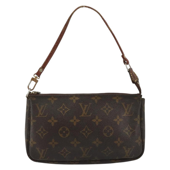 LOUIS VUITTON Monogram Pochette Accessoires Pouch M51980 LV Auth bs35597