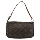 LOUIS VUITTON Monogram Pochette Accessoires Pouch M51980 LV Auth bs35597-2