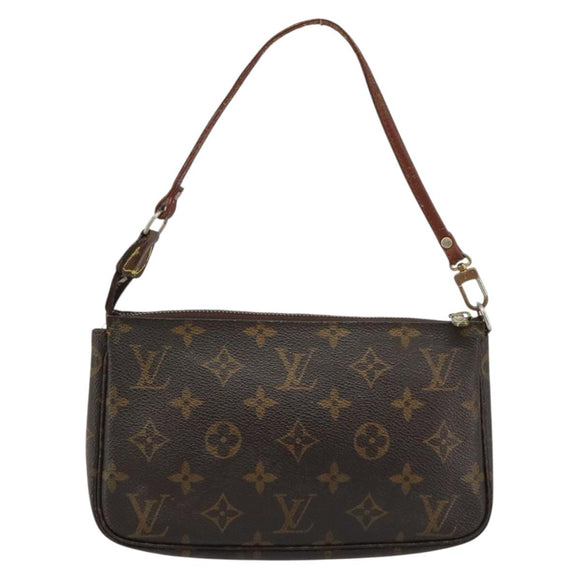LOUIS VUITTON Monogram Pochette Accessoires Pouch M51980 LV Auth bs35597