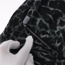 LOUIS VUITTON Shorts Pants Polyester Khaki Silver LV Auth bs35598V-7