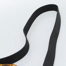 GUCCI Bamboo Shoulder Bag Suede 2way Black Gold 001 1014 1638 0 Auth bs35599-14