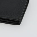 GUCCI GG Marmont Bifold Wallet Leather Black Gold 456126 Auth bs35602-15