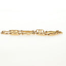 LOUIS VUITTON My LV Chain GM Necklace metal Gold Tone M01123 LV Auth bs35604M-14