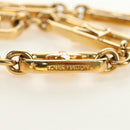 LOUIS VUITTON My LV Chain GM Necklace metal Gold Tone M01123 LV Auth bs35604M-15