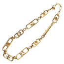 LOUIS VUITTON My LV Chain GM Necklace metal Gold Tone M01123 LV Auth bs35604M-2