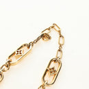 LOUIS VUITTON My LV Chain GM Necklace metal Gold Tone M01123 LV Auth bs35604M-5