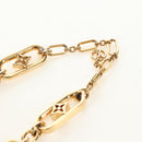 LOUIS VUITTON My LV Chain GM Necklace metal Gold Tone M01123 LV Auth bs35604M-9