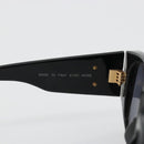 CHANEL Sunglasses plastic Black CC Auth bs35605-11