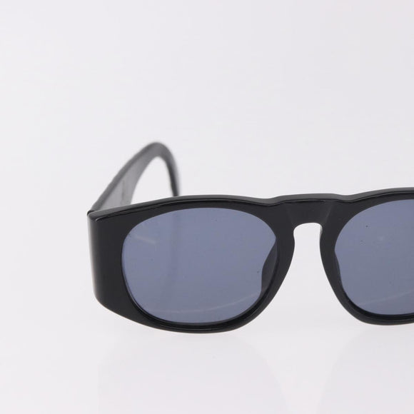 CHANEL Zonnebril plastic 2 Set Zwart Bruin CC Auth bs35606