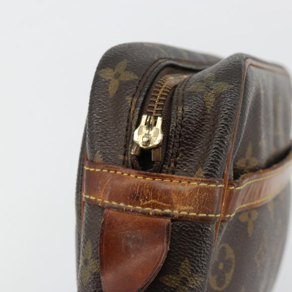 LOUIS VUITTON Monogram Compiegne 28 Clutch Bag M51845 LV Auth bs35609