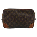 LOUIS VUITTON Monogram Compiegne 28 Clutch Bag M51845 LV Auth bs35609-3