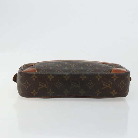 LOUIS VUITTON Monogram Compiegne 28 Clutch Bag M51845 LV Auth bs35609